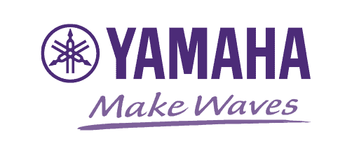 Yamaha Makes Waves logomark Violet transparent